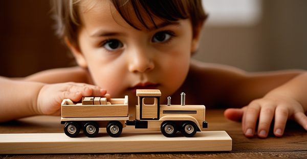 Des jouets en bois pour l'épanouissement des petits enfants